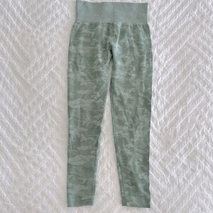 CFR workout, yoga, gym leggings, medium, sage green